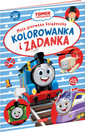 Tomek i przyjaciele. Moja pierwsza książeczka. Kolorowanka i zadanka