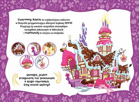 My Little Pony. Podano do stołu. Podkładki pod talerz z zadaniami