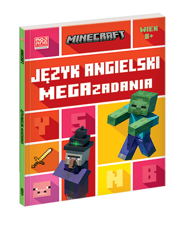 Minecraft. Język angielski. Megazadania 8+