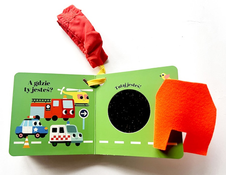 Gdzie się schował wóz strażacki? Akademia mądrego dziecka. Zabawa w chowanego