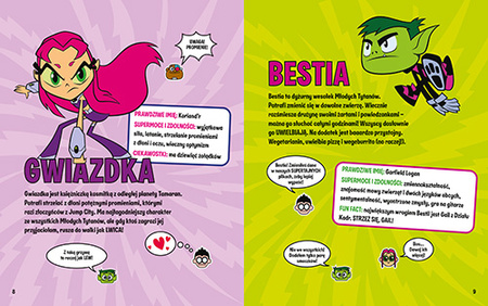 Młodzi Tytani Akcja! Bajki 5 minut przed snem.