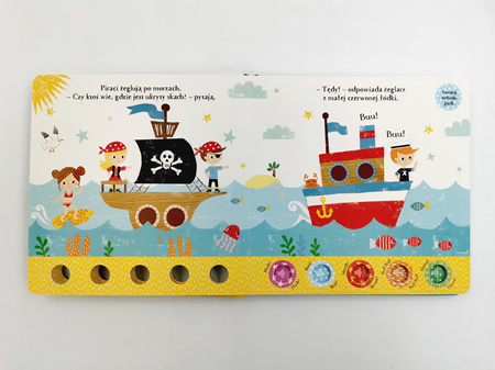 Przyjęcie u piratów! Akademia Mądrego Dziecka. Zabawy z dźwiękiem