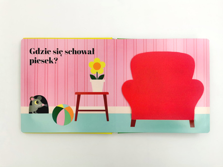 Gdzie się schował kotek? Akademia Mądrego Dziecka. Zabawa w chowanego