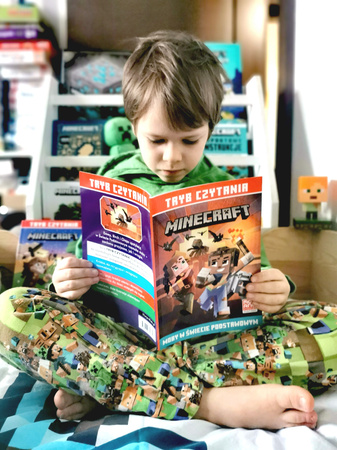 Moby w świecie podstawowym. Minecraft. Tryb czytania