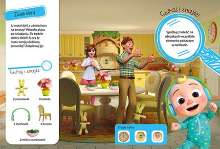 JJ i przyjaciele na tropie. Cocomelon. Szukaj i znajdź