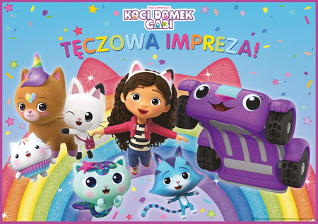 Koci Domek Gabi. Kociastyczne łamigłówki. Wielki zeszyt zadań