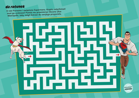 DC Liga Super-Pets. Moje pierwsze zadania do wyklejania