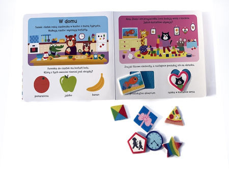 Kształty. Akademia mądrego dziecka. Mój świat