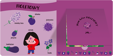 Ogród. Akademia mądrego dziecka. Moja pachnąca książeczka z kolorami