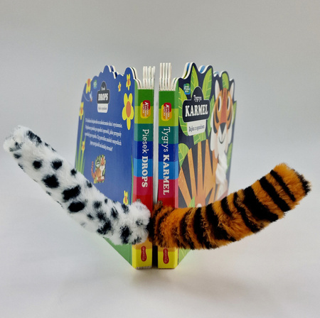 Tygrys Karmel. Akademia Mądrego Dziecka. Bajka z ogonkiem