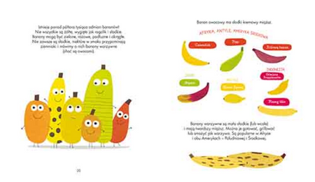 Banany. Akademia mądrego dziecka. Wiem, co jem!