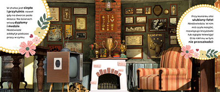 Masza i Niedźwiedź. Z wizytą w lesie. Książka z magnesami