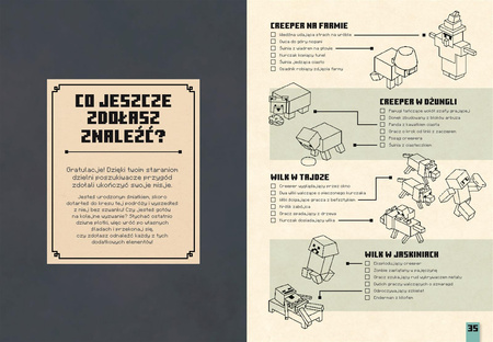 Minecraft. Złap Creepera i inne Moby