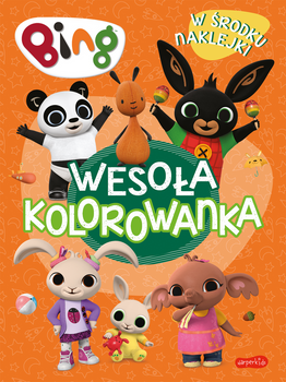 Bing. Wesoła kolorowanka z naklejkami