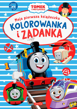 Tomek i przyjaciele. Moja pierwsza książeczka. Kolorowanka i zadanka