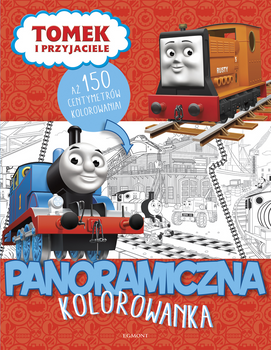 Tomek i przyjaciele. Panoramiczna kolorowanka