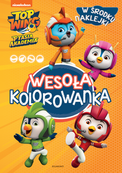 Top Wing. Ptasia Akademia. Wesoła kolorowanka