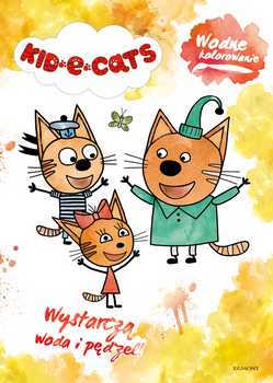 Kot-o-ciaki. Wodne kolorowanie