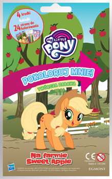 Na farmie Sweet Apple. My Little Pony. Pokoloruj m nie